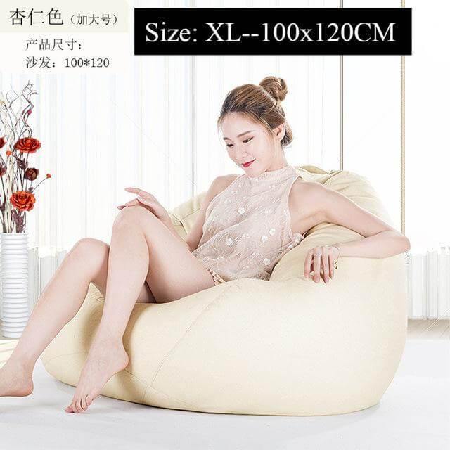 Modern Look Loft Style Pouf One Seat Bean Bag - MaviGadget