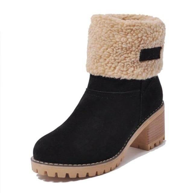 Colorful Warm Slip Women Winter Boots - MaviGadget