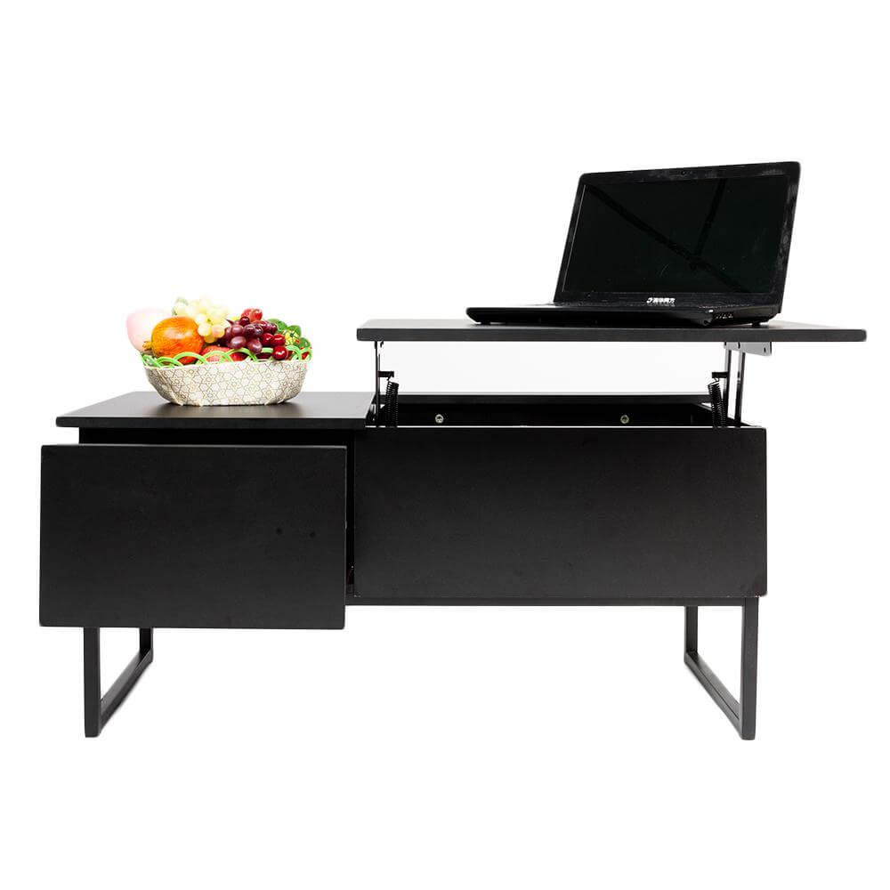 Black Modern Lift Up Top tool for coffee table and desk - MaviGadget
