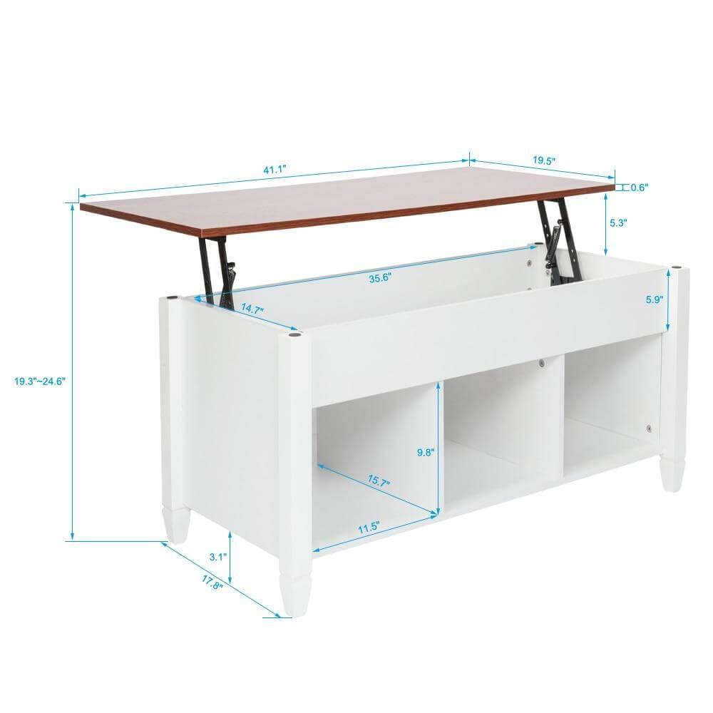 Modern Lift Top Coffee Table - MaviGadget