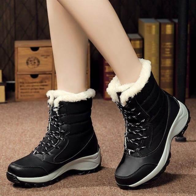 Thick Warm Waterproof Modern Winter Boots for Women - MaviGadget