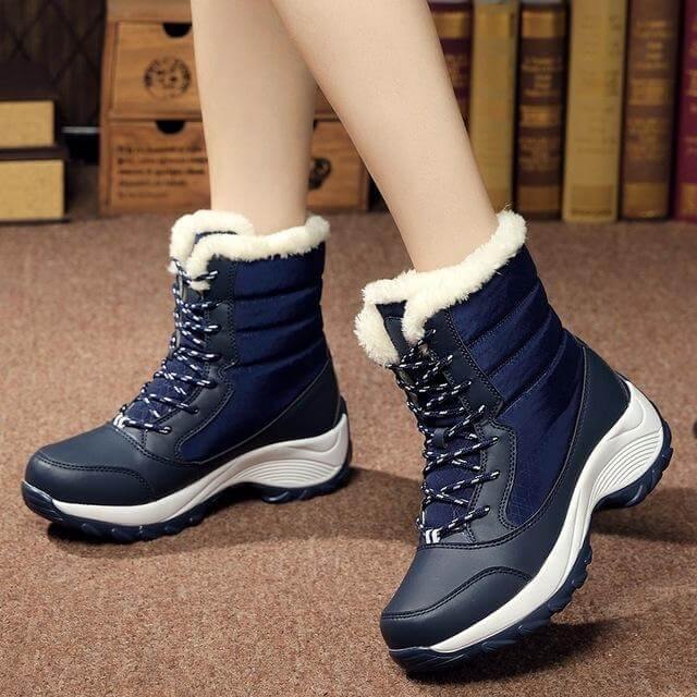 Thick Warm Waterproof Modern Winter Boots for Women - MaviGadget