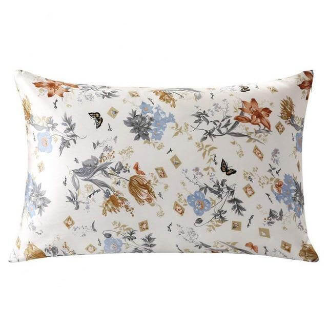 100% Nature Colorful Silk Colorful Pillowcases - MaviGadget
