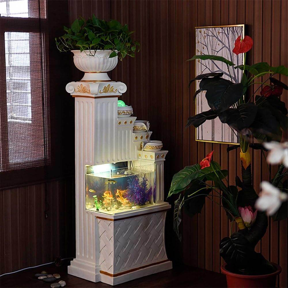Luxury Roman Style Vintage Aquarium Fish Tank - MaviGadget