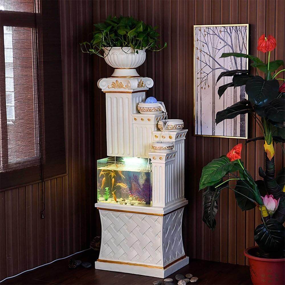 Luxury Roman Style Vintage Aquarium Fish Tank - MaviGadget