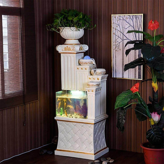 Luxury Roman Style Vintage Aquarium Fish Tank - MaviGadget