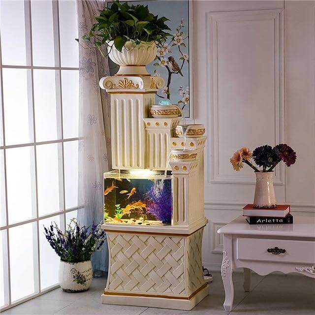 Luxury Roman Style Vintage Aquarium Fish Tank - MaviGadget