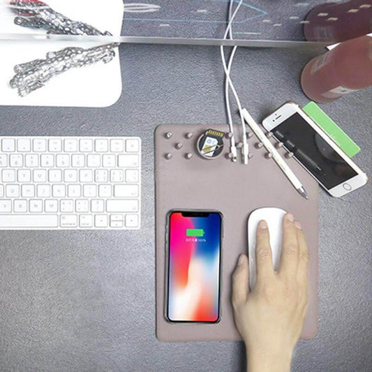 2 in 1 Wireless Mouse Charger Pad - MaviGadget