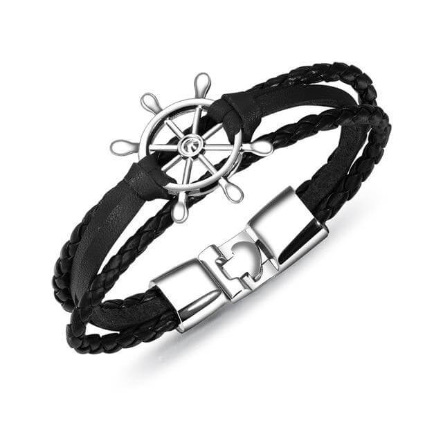 Captain Leather Bracelet - MaviGadget