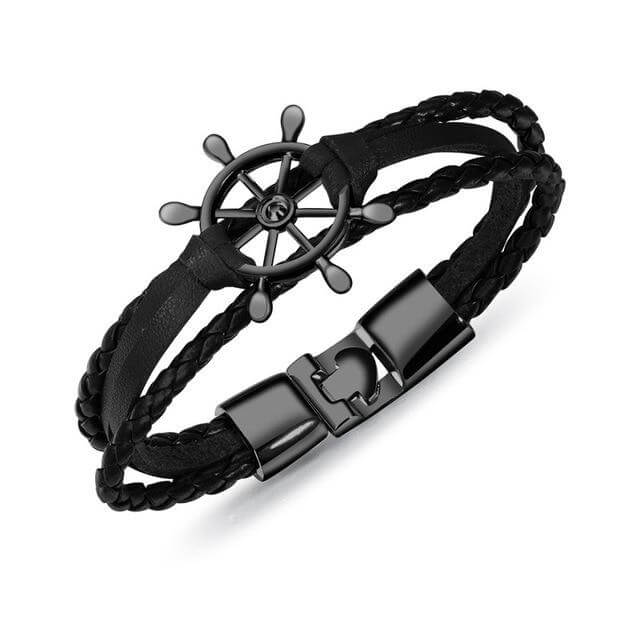 Captain Leather Bracelet - MaviGadget