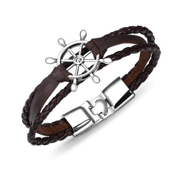 Captain Leather Bracelet - MaviGadget