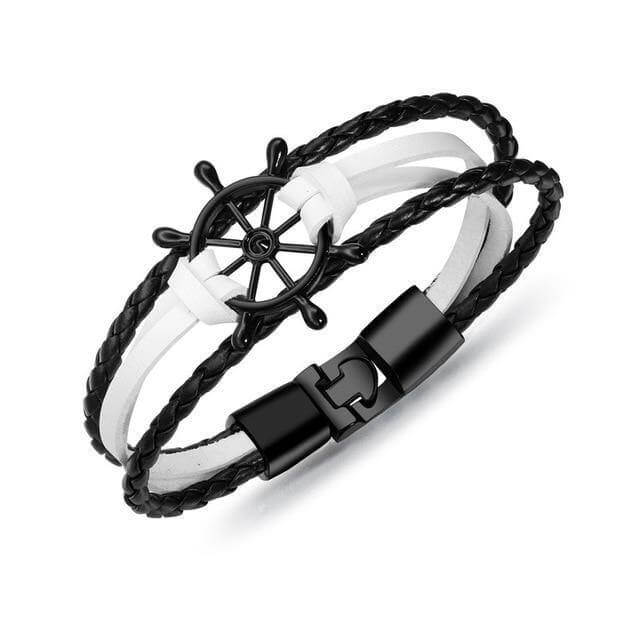 Captain Leather Bracelet - MaviGadget