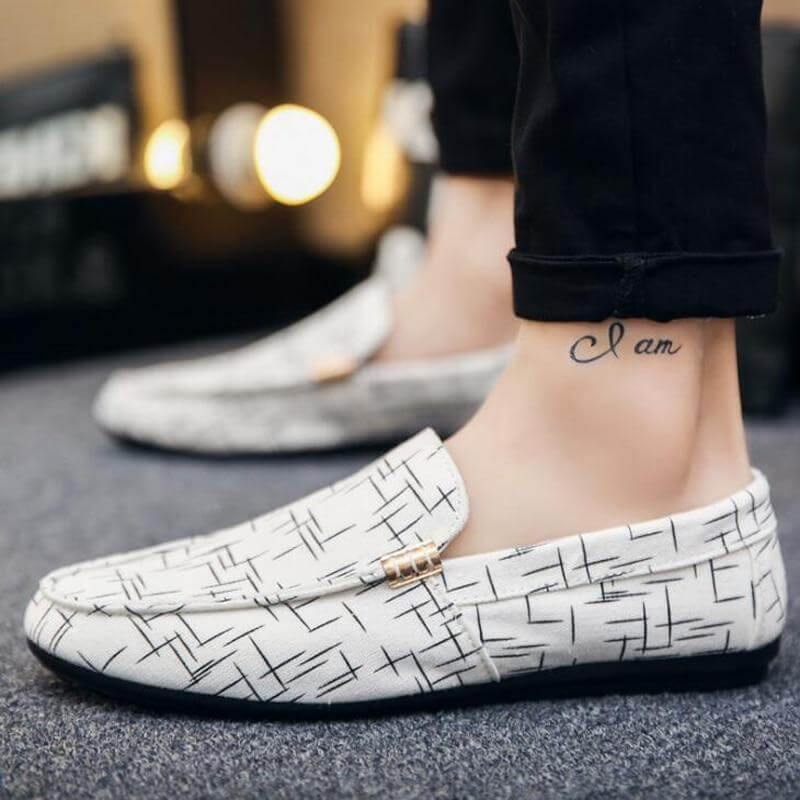 Designer Canvas Seasonal Slip-on Men Casual Shoes - MaviGadget
