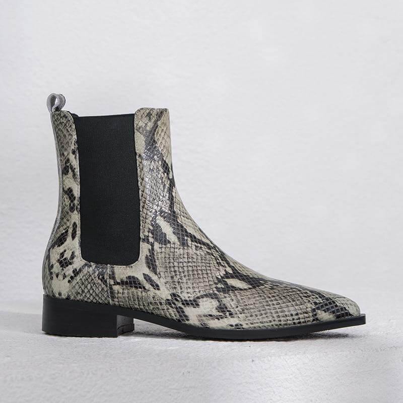 Real Leather Short Ankle Boots - MaviGadget