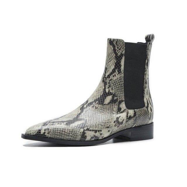 Real Leather Short Ankle Boots - MaviGadget