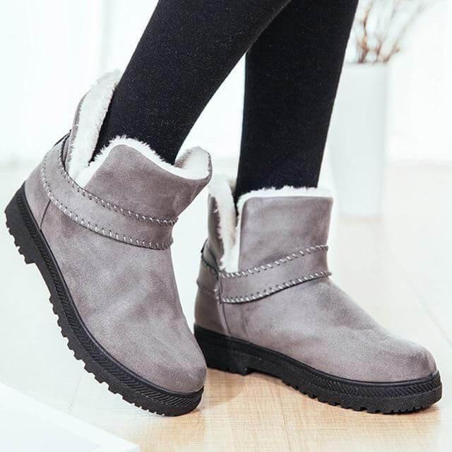 Cute Suede Ankle Boots For Women - MaviGadget