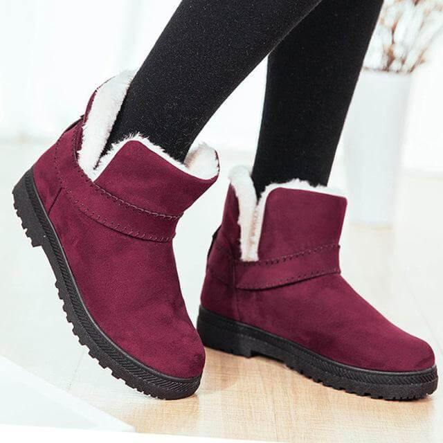Cute Suede Ankle Boots For Women - MaviGadget
