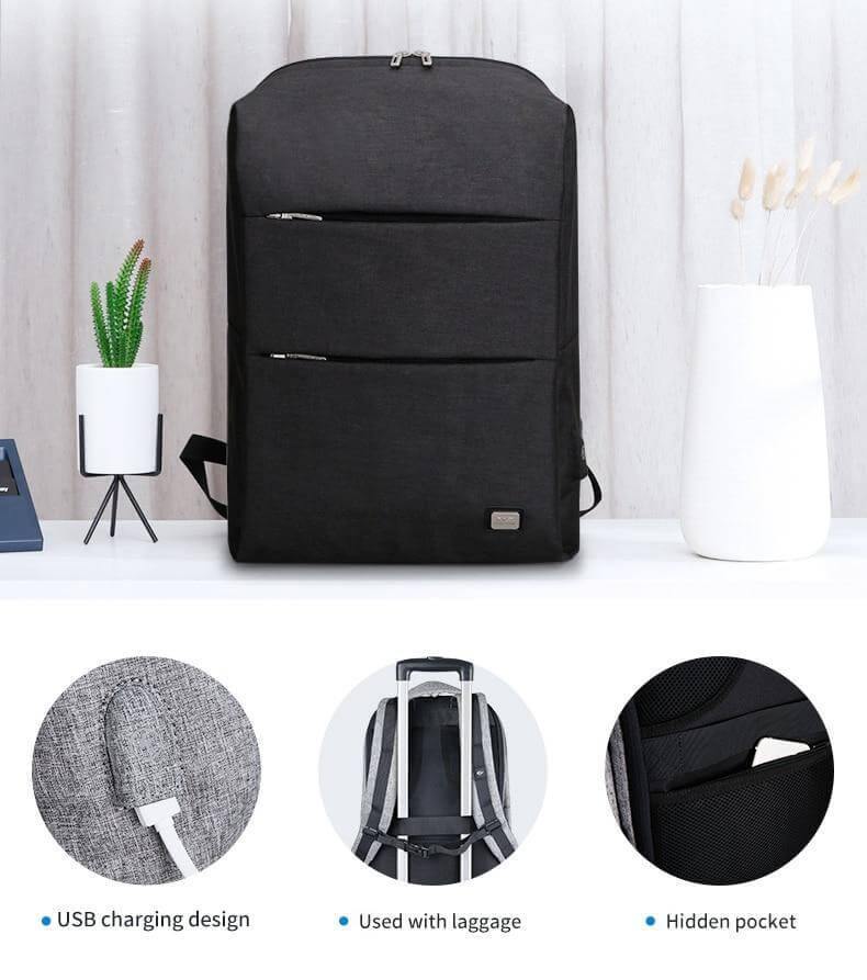 Large Capacity Casual Business and Student Style Backpack - MaviGadget