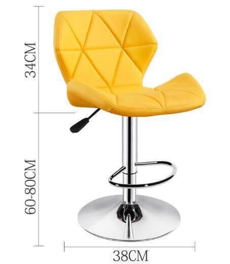 Simple Colorful Modern Office Home Bar Stools - MaviGadget