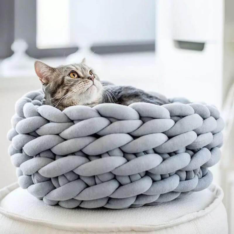 Handmade Knit Pet Bed - MaviGadget