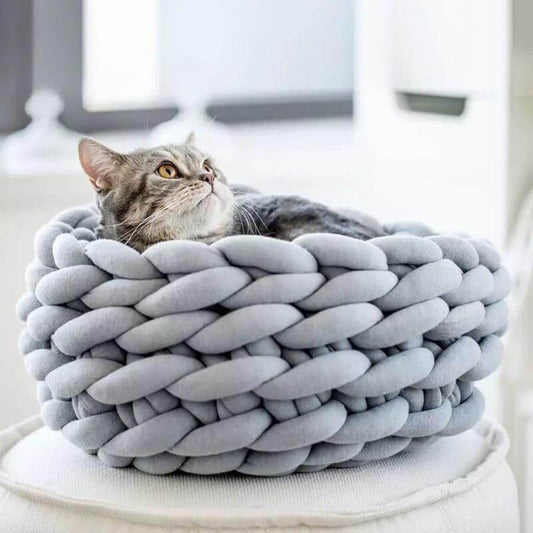 Handmade Knit Pet Bed - MaviGadget