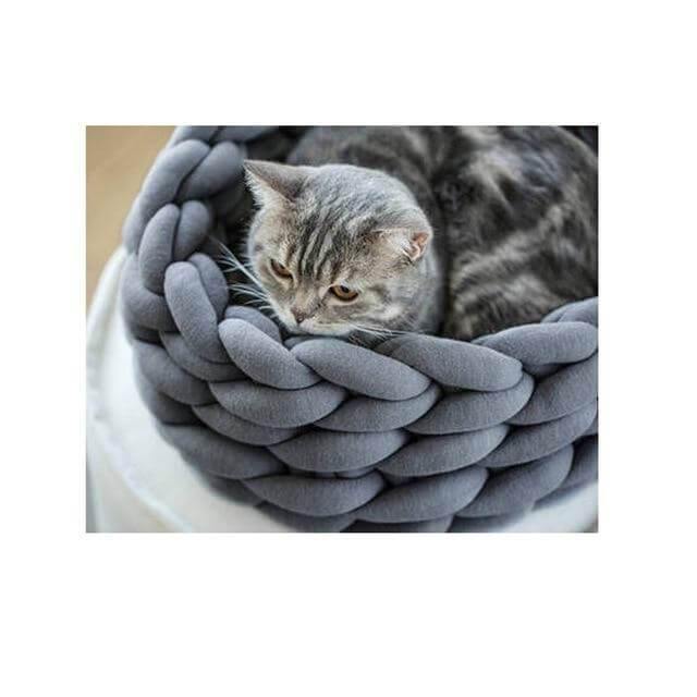 Handmade Knit Pet Bed - MaviGadget