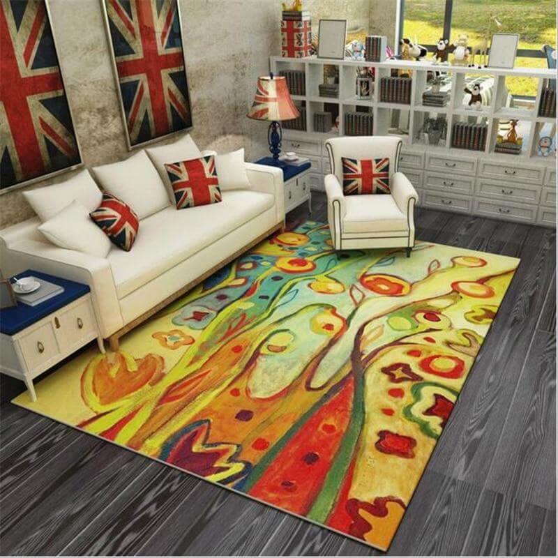 Creative Modern Pastoral Style Soft Carpet for Home - MaviGadget
