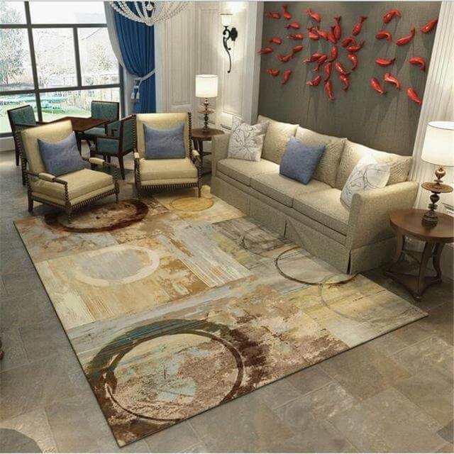 Creative Modern Pastoral Style Soft Carpet for Home - MaviGadget