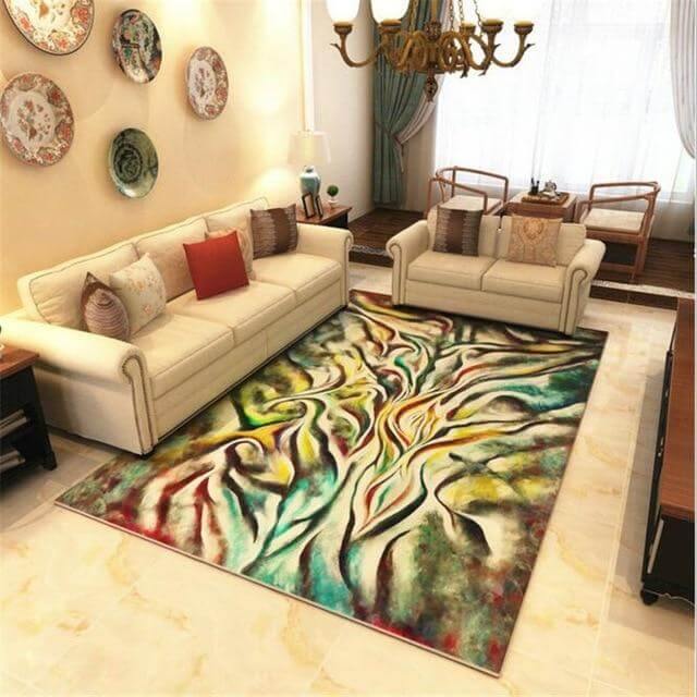 Creative Modern Pastoral Style Soft Carpet for Home - MaviGadget