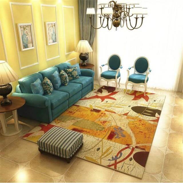 Creative Modern Pastoral Style Soft Carpet for Home - MaviGadget
