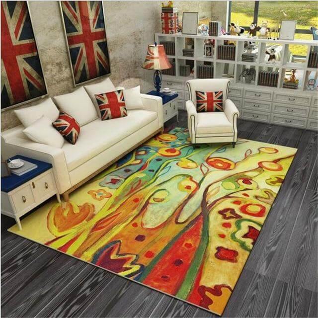 Creative Modern Pastoral Style Soft Carpet for Home - MaviGadget