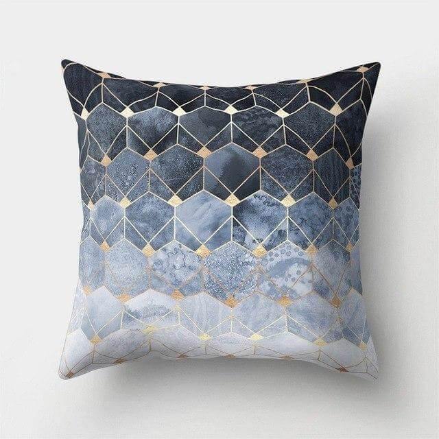 Square Decorative Geometric Striped Pillow Cases - MaviGadget