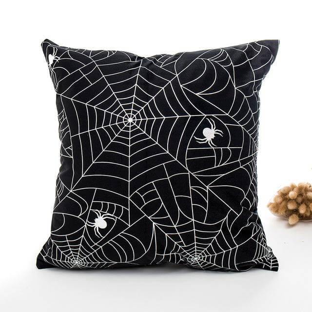 Black and White Halloween Pillow Cases - MaviGadget