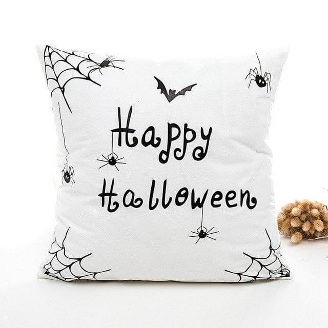 Black and White Halloween Pillow Cases - MaviGadget