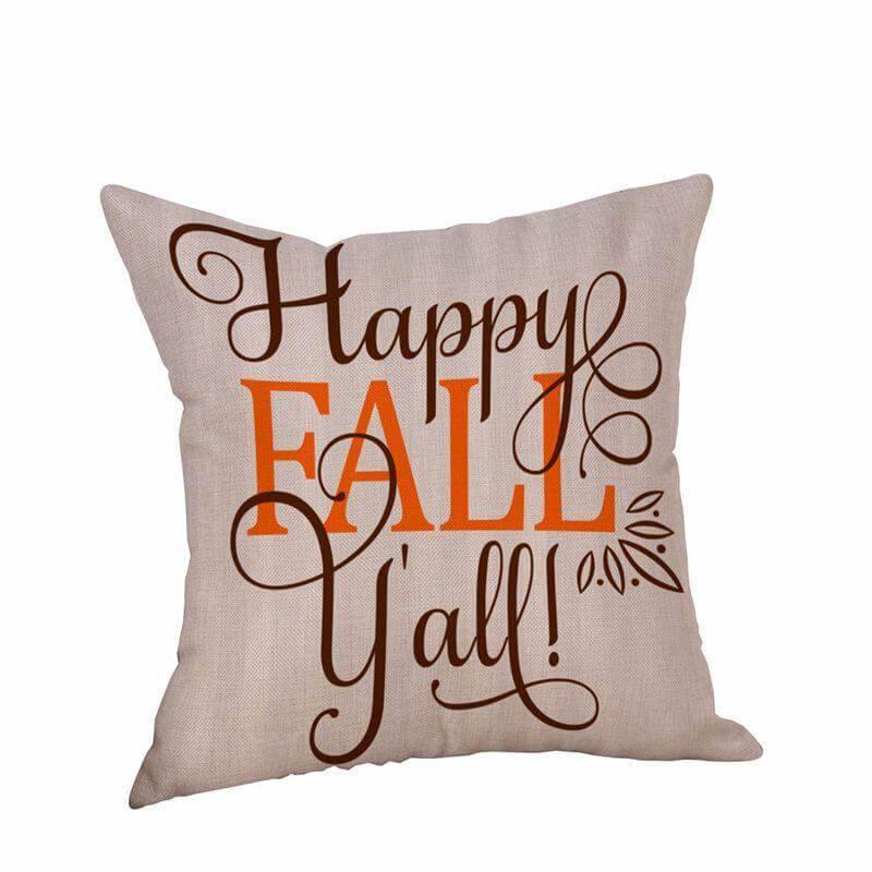Happy Fall Pillow Cases - MaviGadget