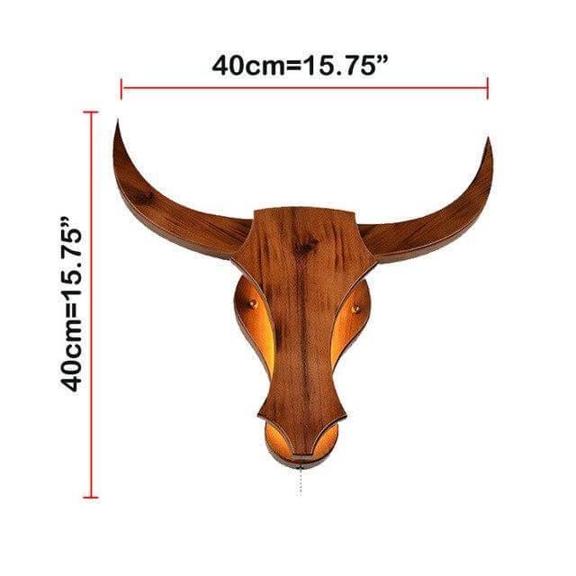 Nordic Style Bull Head Creative Lamps - MaviGadget