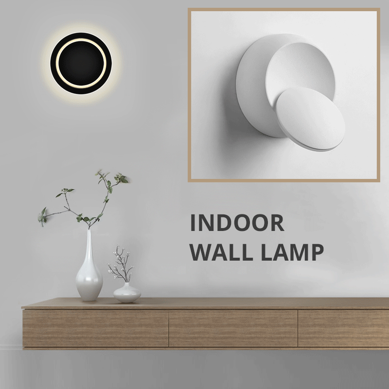 360 Creative Degree Adjustable Bedside Wall Lamp - MaviGadget