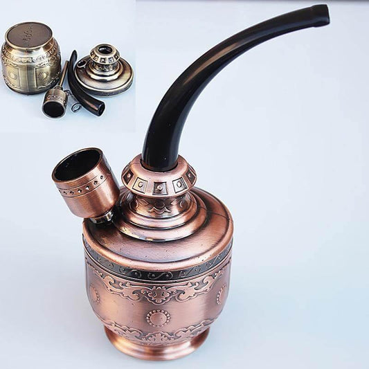 Bronze Copper Metal Cigarette Hookah - MaviGadget