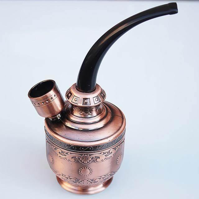 Bronze Copper Metal Cigarette Hookah - MaviGadget