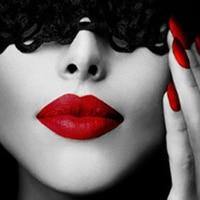 Sexy Red Lips Nails Art Posters - MaviGadget