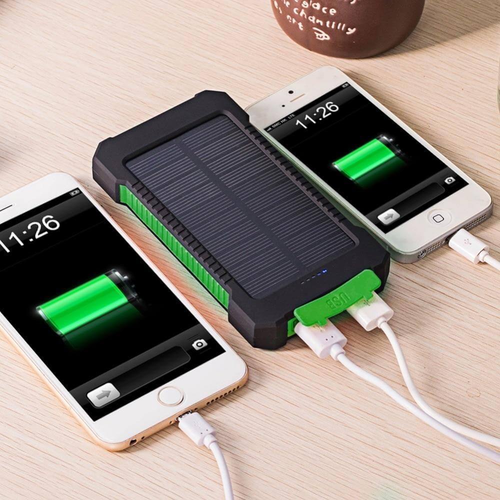 Waterproof  20000mAh Solar Charger PowerBank - MaviGadget