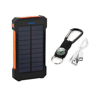 Waterproof  20000mAh Solar Charger PowerBank - MaviGadget