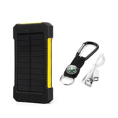 Waterproof  20000mAh Solar Charger PowerBank - MaviGadget