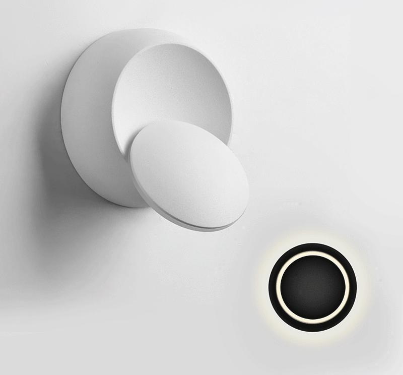 360 Creative Degree Adjustable Bedside Wall Lamp - MaviGadget