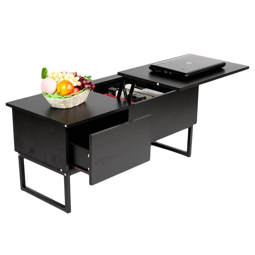 Black Modern Lift Up Top tool for coffee table and desk - MaviGadget
