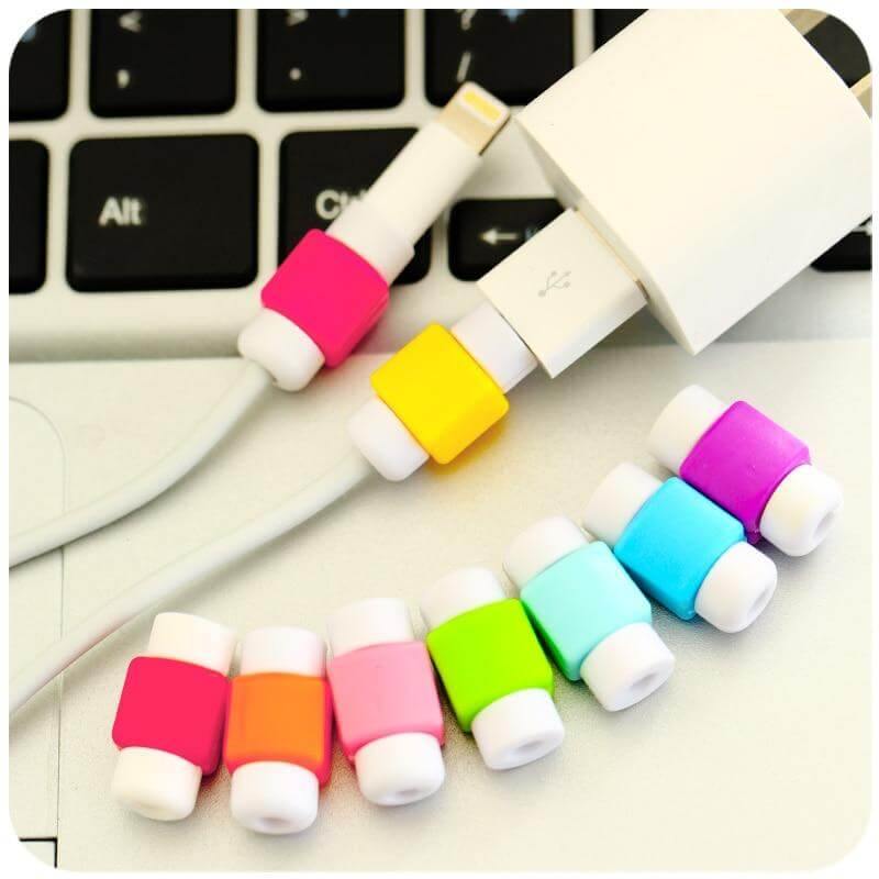 Cartoon Animals USB Cable Protector - MaviGadget