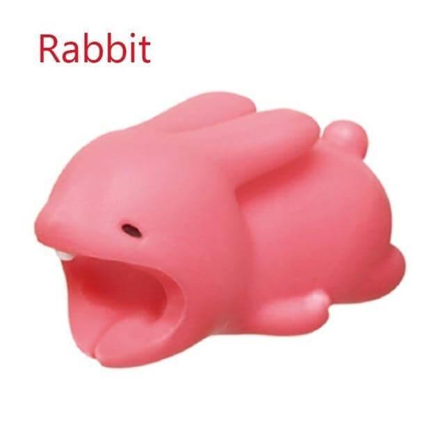 Cartoon Animals USB Cable Protector - MaviGadget