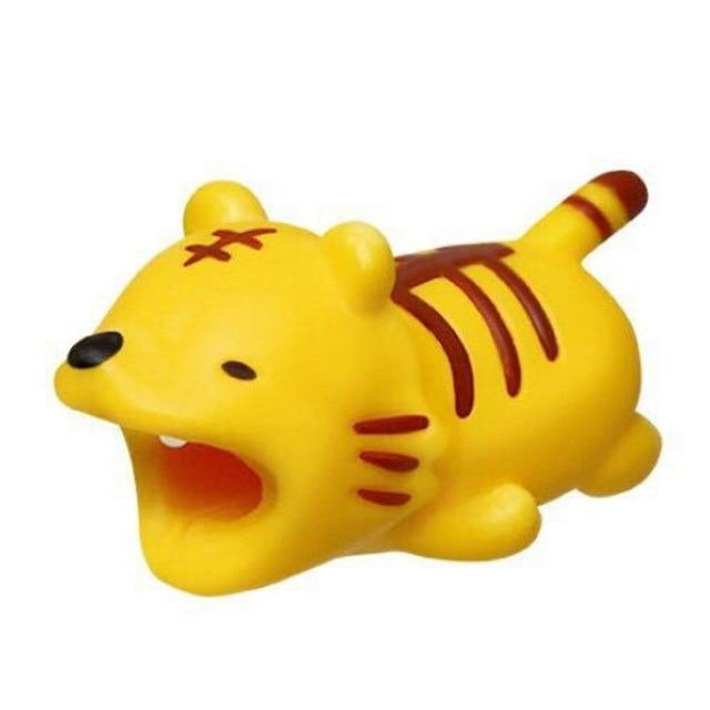 Cartoon Animals USB Cable Protector - MaviGadget