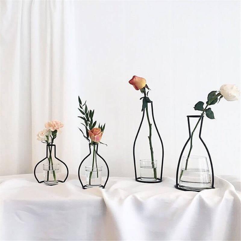 Creative Iron Flower Vase - MaviGadget