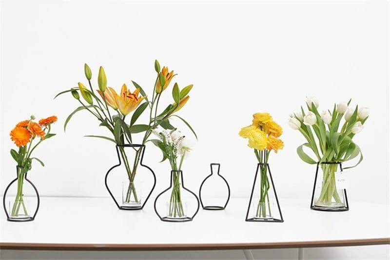 Creative Iron Flower Vase - MaviGadget